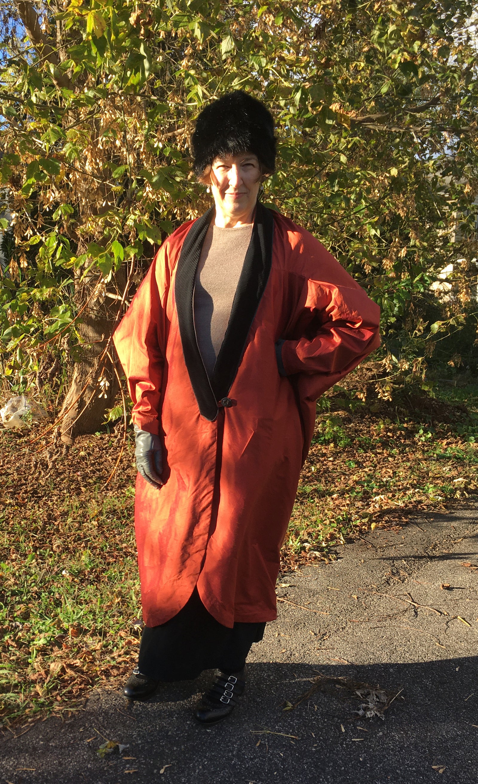 Day Three: Poriet Cocoon Coat Sew Along - Folkwear