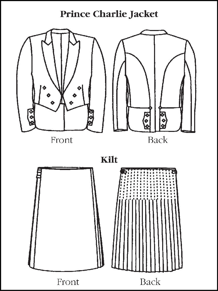 154 Child's Scottish Kilt & Jacket