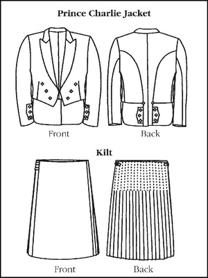 154 Child's Scottish Kilt & Jacket