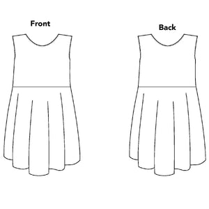 1920s Flapper Dress PDF pattern