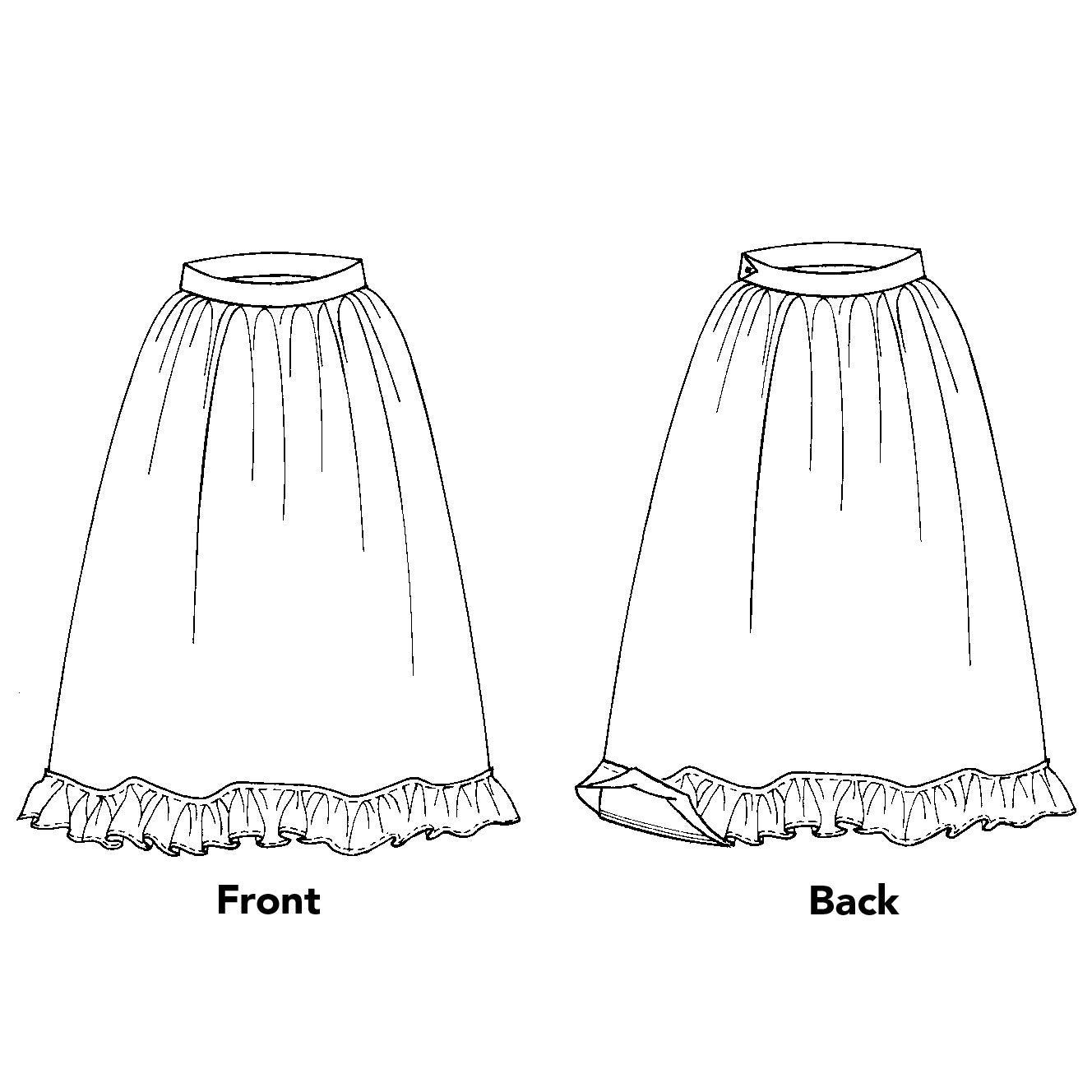 Prairie skirt sewing pattern hotsell