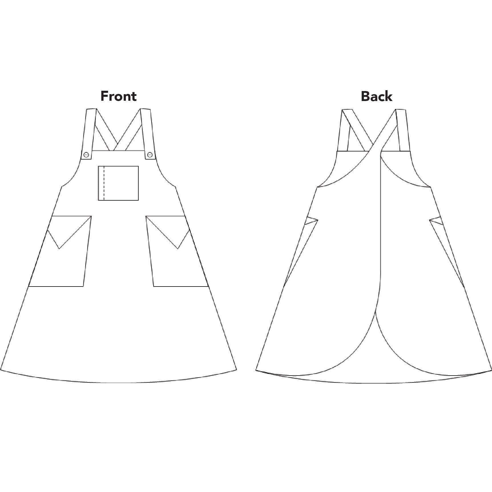 Child's Cookie Apron Extension Pack - PDF