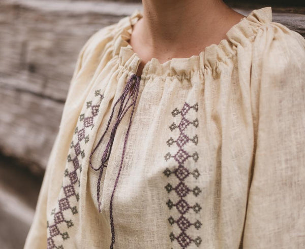 103 Romanian Blouse - PDF - Folkwear