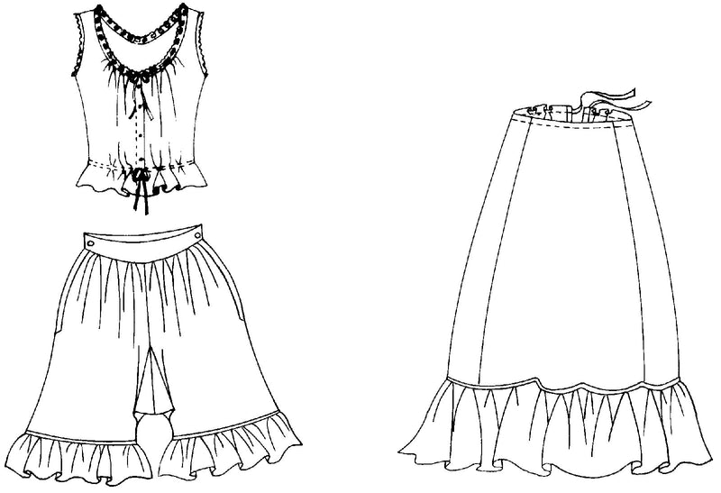 203 Edwardian Underthings - Folkwear